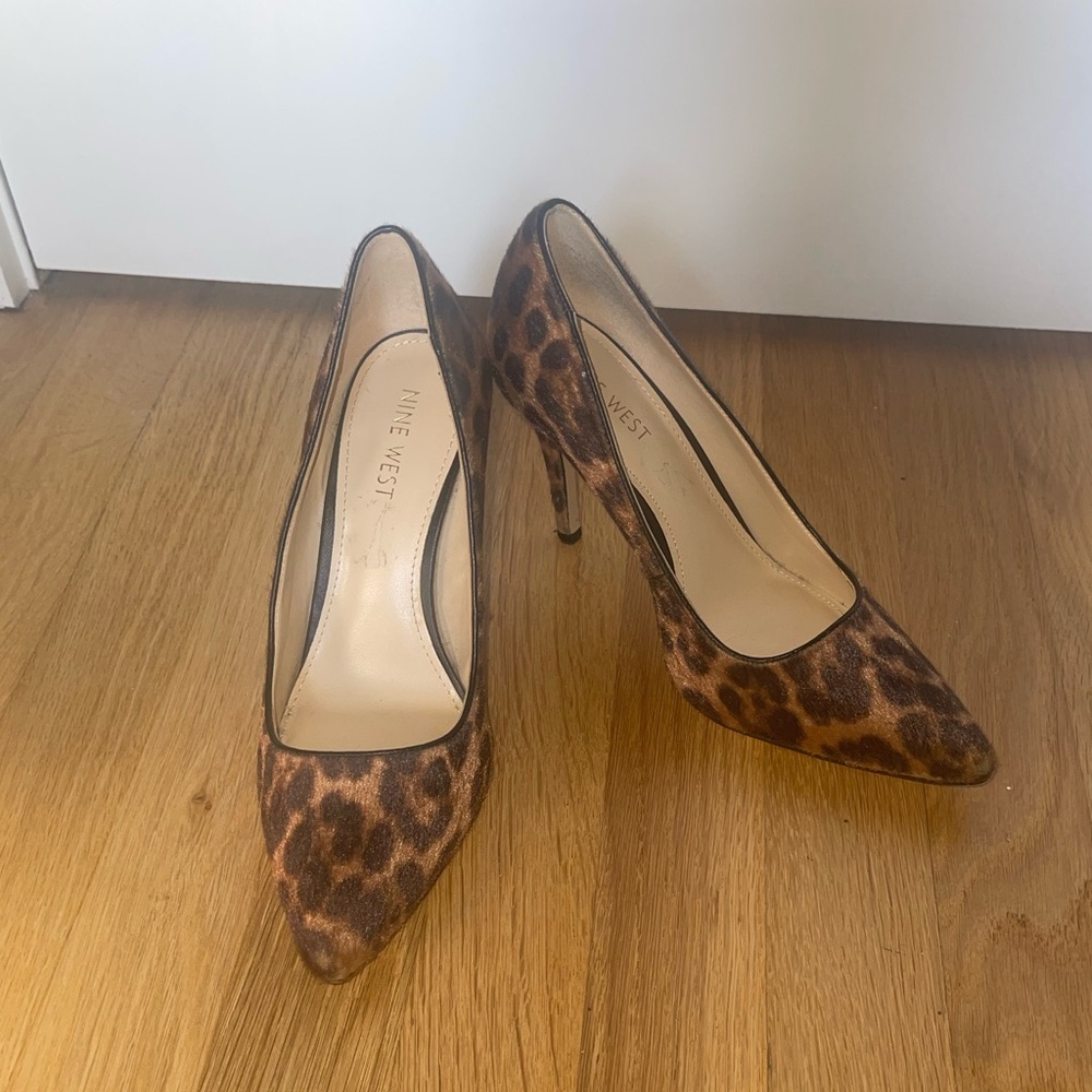 Nine West Cheetah Pumps